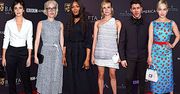 Gwiazdy na herbatce przed Złotymi Globami 2018: Emma Watson, Naomi Campbell, Nick Jonas, Diane Kruger [ZDJĘCIA]