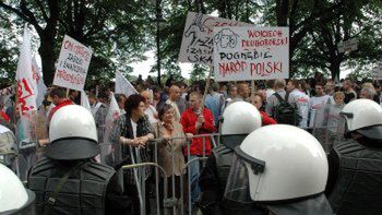 Manifestacja w Szczecinie