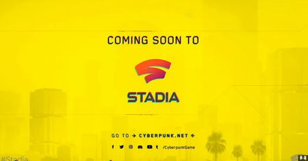 Google Stadia: Cyberpunk 2077 jedną z gier nowej platformy
