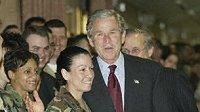 Prezydent Bush w Pentagonie (Fot. AFP)