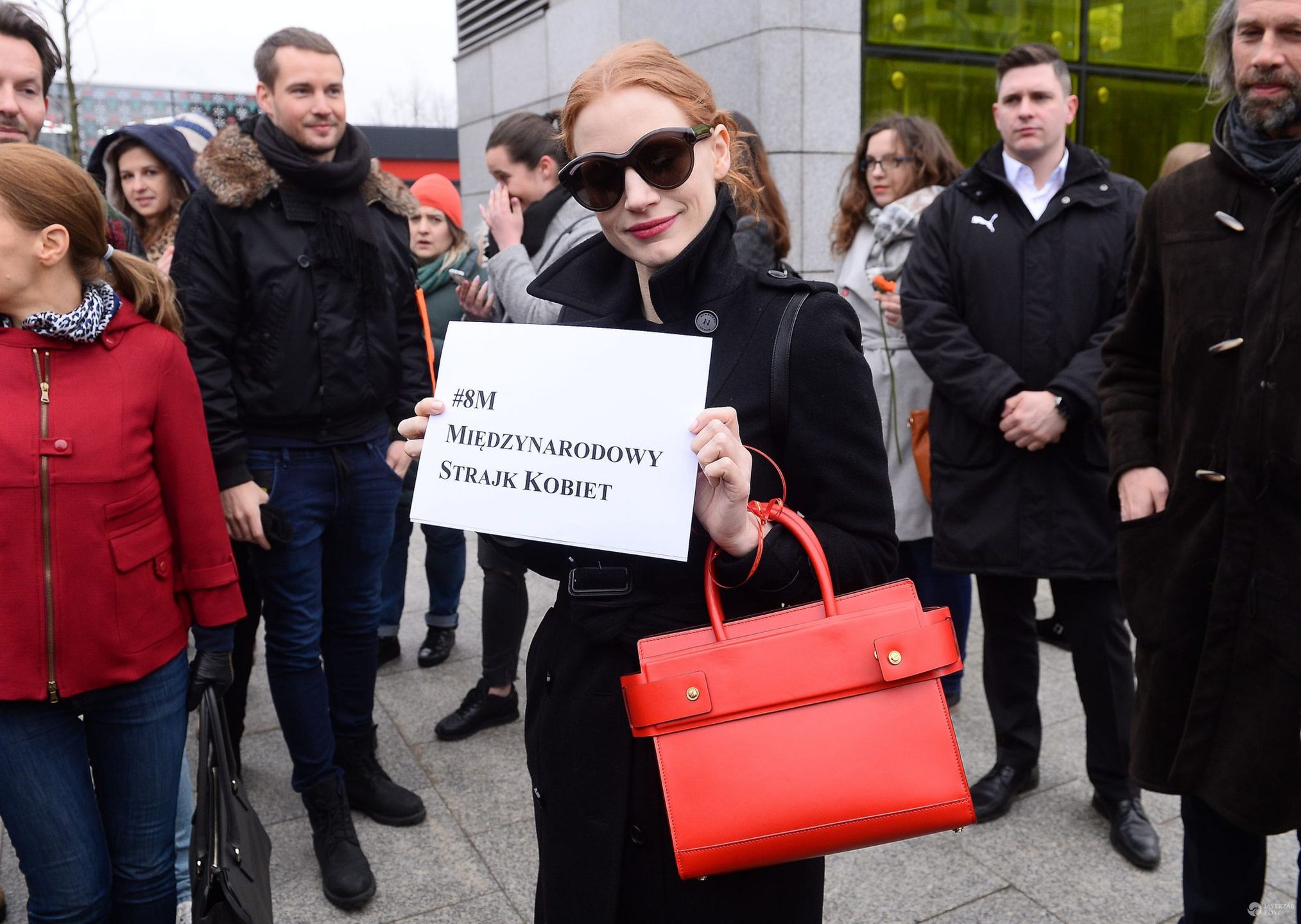 Jessica Chastain wspiera polskie kobiety