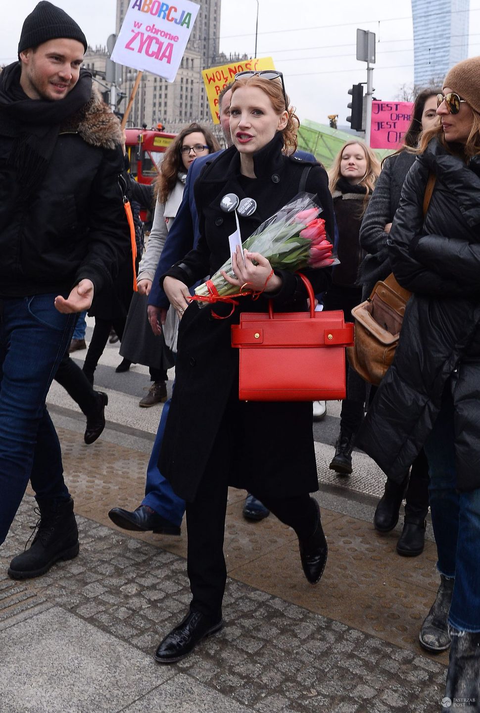Jessica Chastain w Polsce