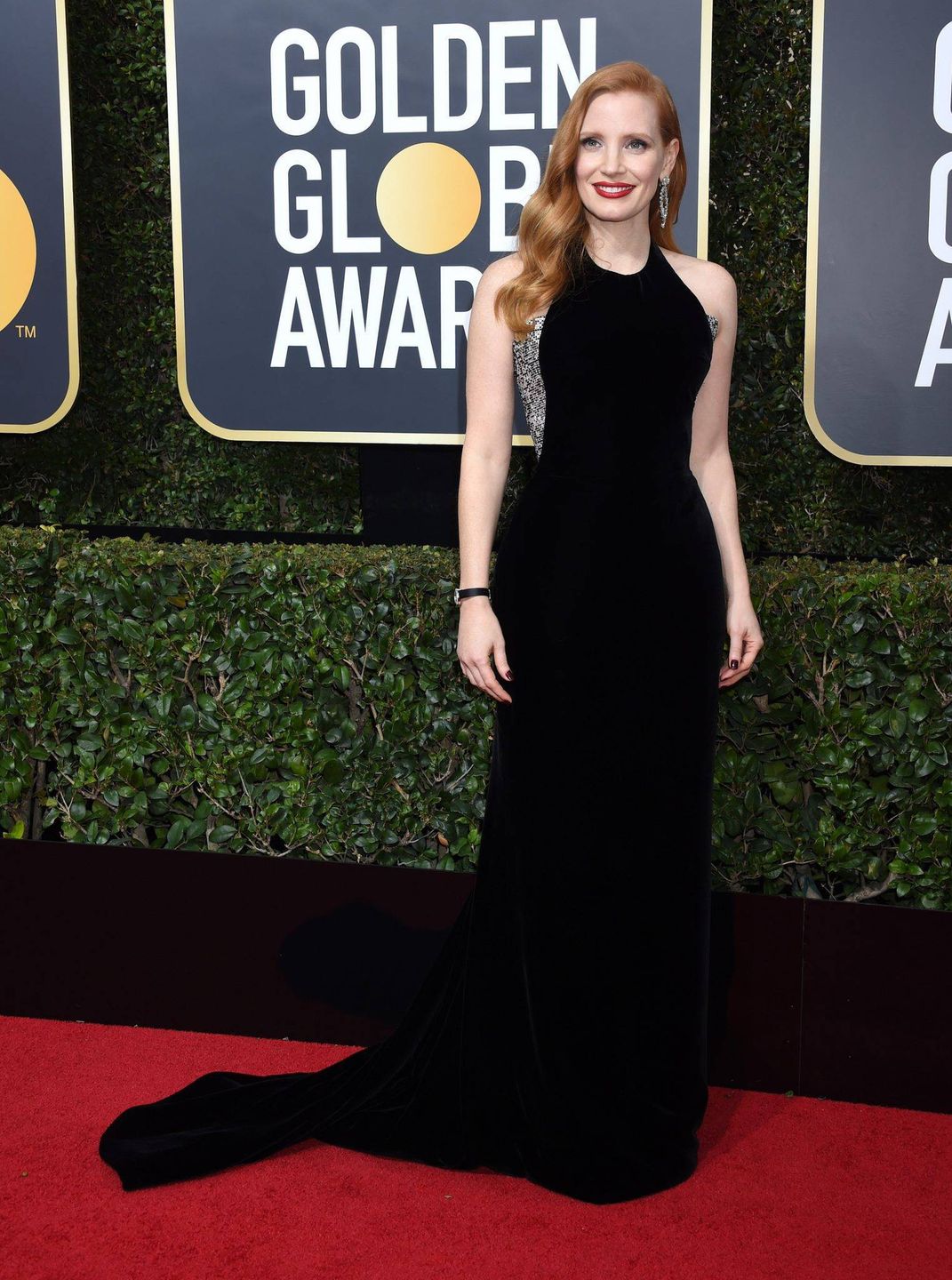 Jessica Chastain  - Złote Globy 2018