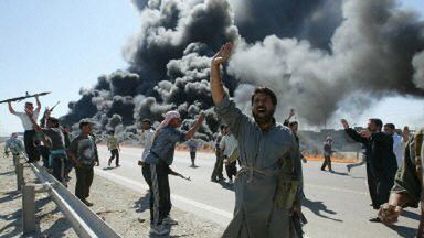 Radość Irakijczyków