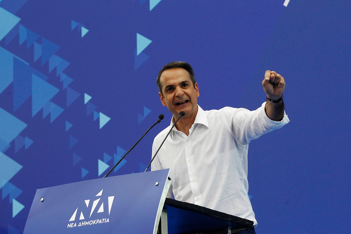 Greccy konserwatyści idą po władzę. Mają znaczną przewagę nad rządzącą partią