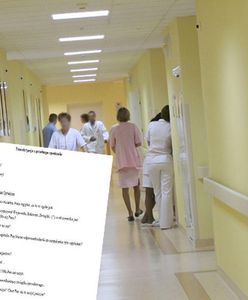 Wypłynęła rozmowa wicedyrektora szpitala z rezydentem. "Ja się zastanowię, jak cię zwolnić"