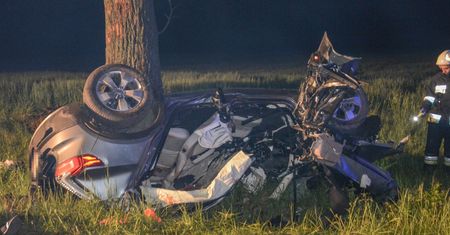 Tragiczne zderzenie auta z sarną. Zginął młody kierowca
