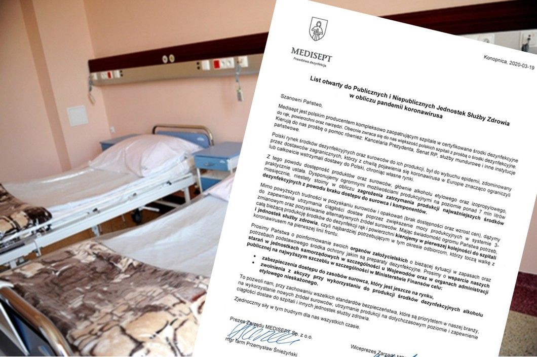 Koronawirus w Polsce. Producenci środków do dezynfekcji chcą zniesienia akcyzy na etanol