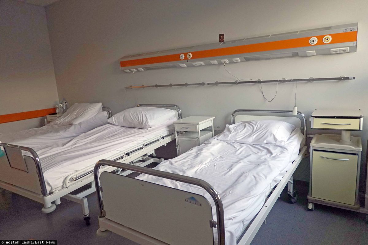 Dramatyczna sytuacja w szpitalu w Lesznie. Pacjent wypadł z okna