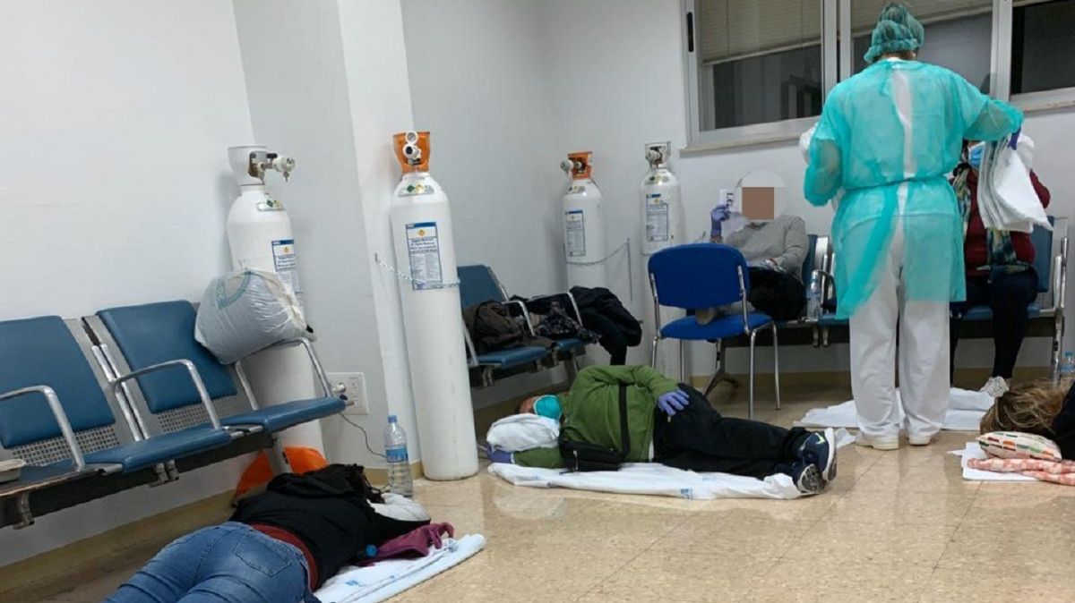 Koronawirus w Hiszpanii. Szpitale pękają w szwach.