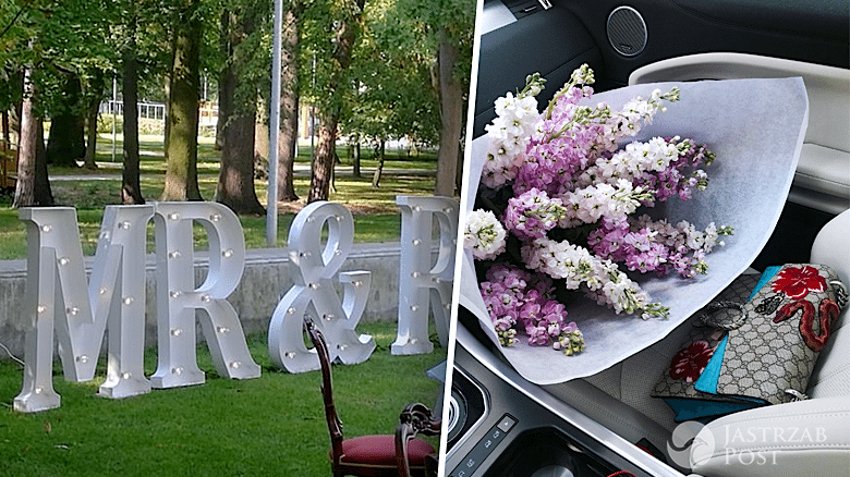 Zosia Ślotała na ślubie Rozenek i Majdana