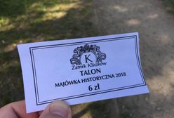 Historyczna majówka w Zamku Kliczków. Zapłacisz "talonami", o paragon sam musisz zawalczyć