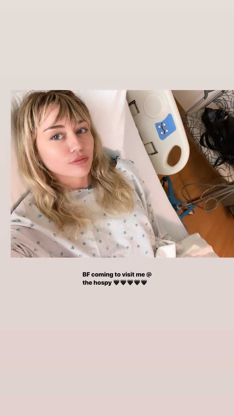 Miley Cyrus trafiła do szpitala