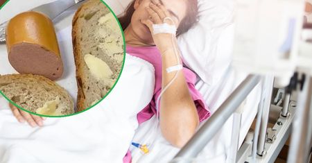 Pokazała posiłek, jaki dostała w szpitalu po porodzie. Wcześniej nie jadła nic przez 40 godzin