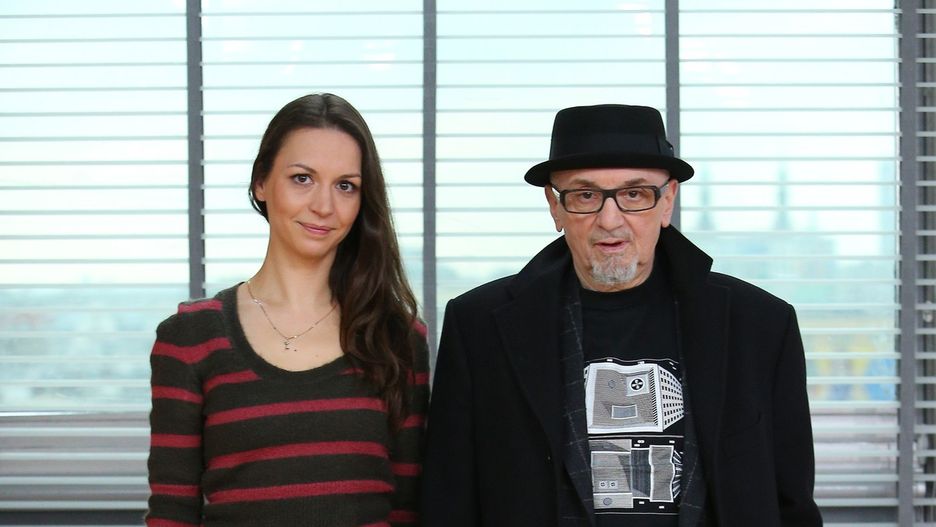 Tomasz Stańko z córką