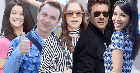 Gwiazdy w weekendowym wydaniu programu "Pytanie na Śniadanie": Jula, Natalia Kukulska, Mikołaj Roznerski, Macademian Girl