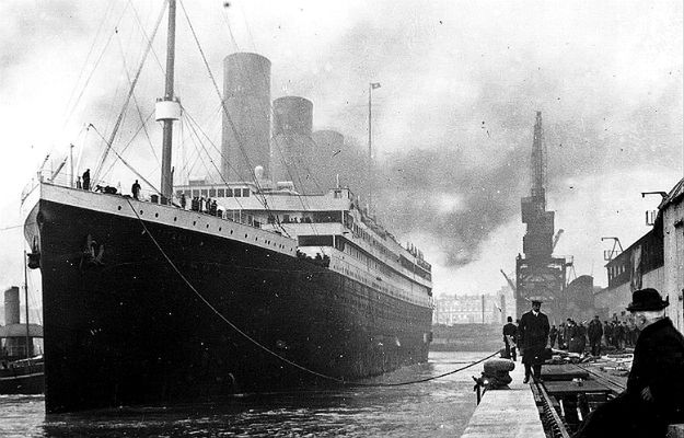 RMS Titanic w porcie w Southampton