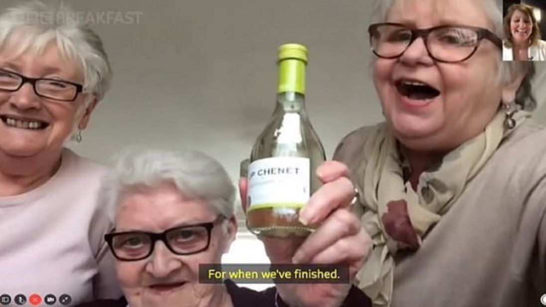 Brytyjki pokazały, jak spędzają kwarantannę