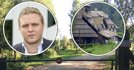 Piotr Woźniak-Starak poszukiwany. Rodzinny azyl budowali mieszkańcy. Teraz tam pracują
