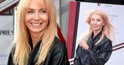 Agnieszka Woźniak-Starak na gali finałowej festiwalu w Gdyni. Gwiazda wspierała ekipę pracującą przy filmie "Ukryta gra"