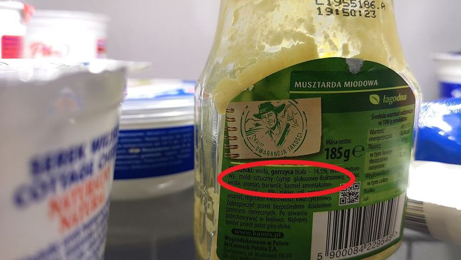 Miód? Nie to syrop glukozowo-fruktozowy. Kupiłbyś musztardę glukozowo-fruktozową? 