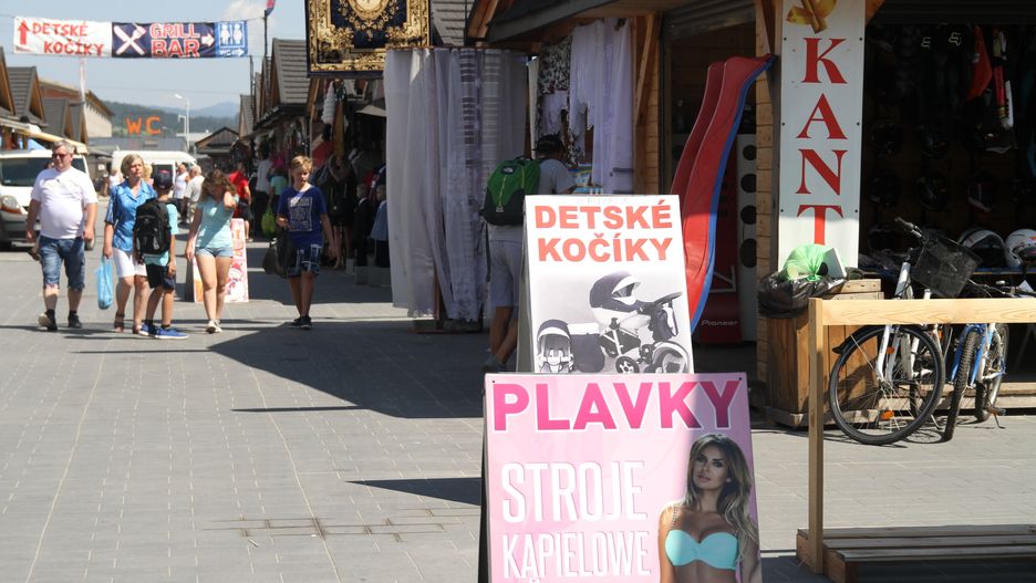 Słowacy regularnie zjeżdżają do polskiego miasta na zakupy