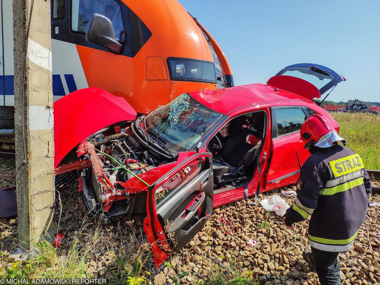 Tragedia w Szaflarach. "Egzaminator miał użyć polecenia, żeby uciekała z pojazdu"