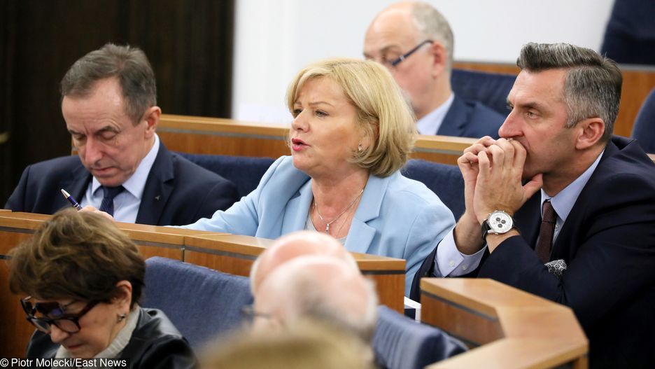 Senator PO Grażyna Sztark, inicjatorka projektu uchwały.