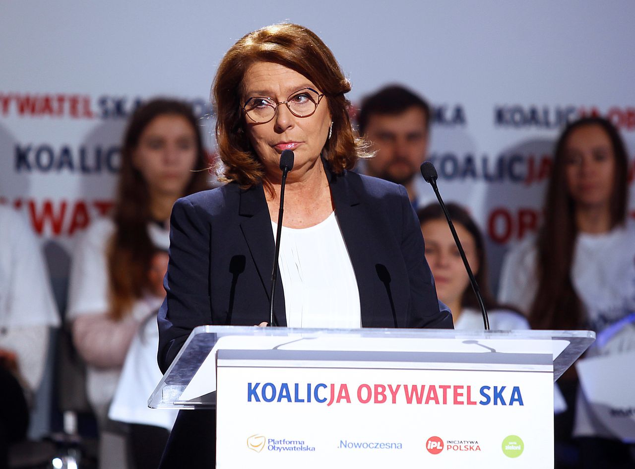 Konwencja Koalicji Obywatelskiej w Krakowie. Padły słowa o gangsterach