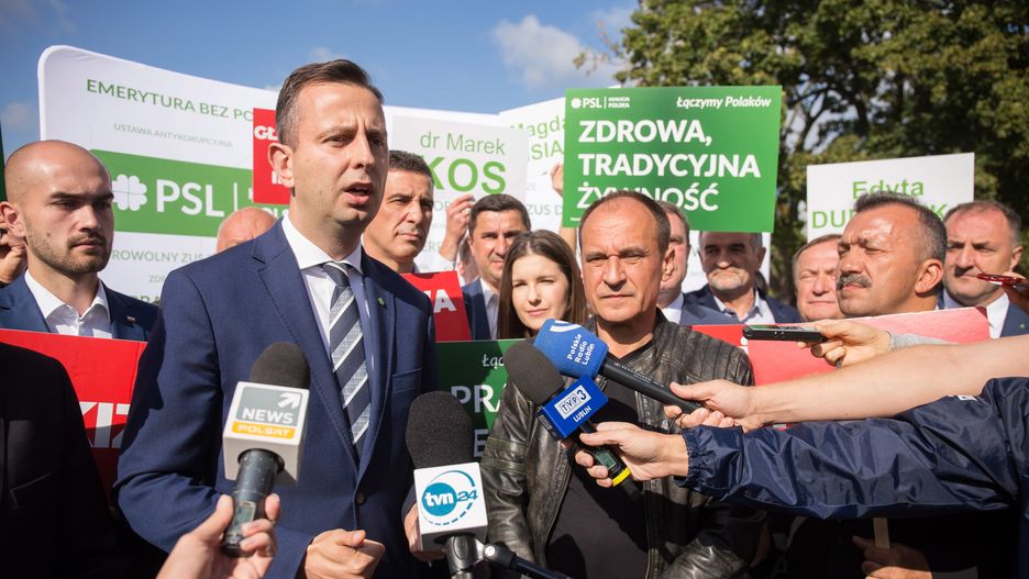 Wybory parlamentarne 2019. Liderzy Koalicji Polskiej spotkali się z wyborcami w Lublinie
