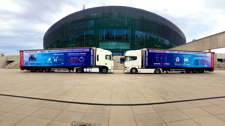 Wybory parlamentarne 2019. Koalicja Obywatelska zaprezentowała "ładunki dumy"