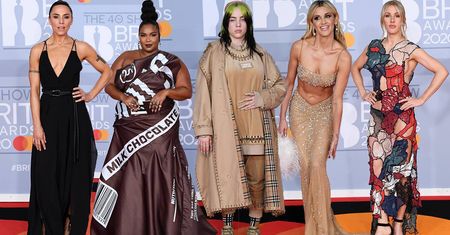 BRIT Awards 2020 – kreacje gwiazd na gali. Melanie C, Billie Eilish, Ellie Goulding, Lizzo