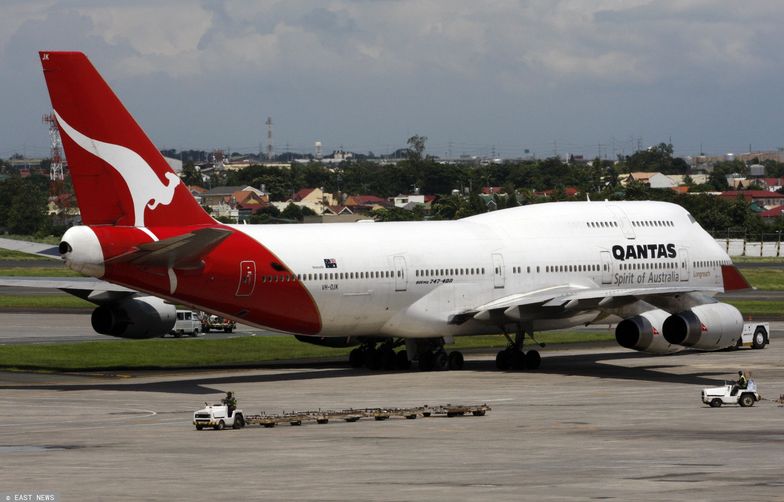 Australia. Samolot linii Qantas awaryjnie lądował w Sydney (zdj. archiwalne)