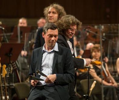 Zbigniew Wodecki z Mitch & Mitch na urodziny Pałacu Kultury i Nauki