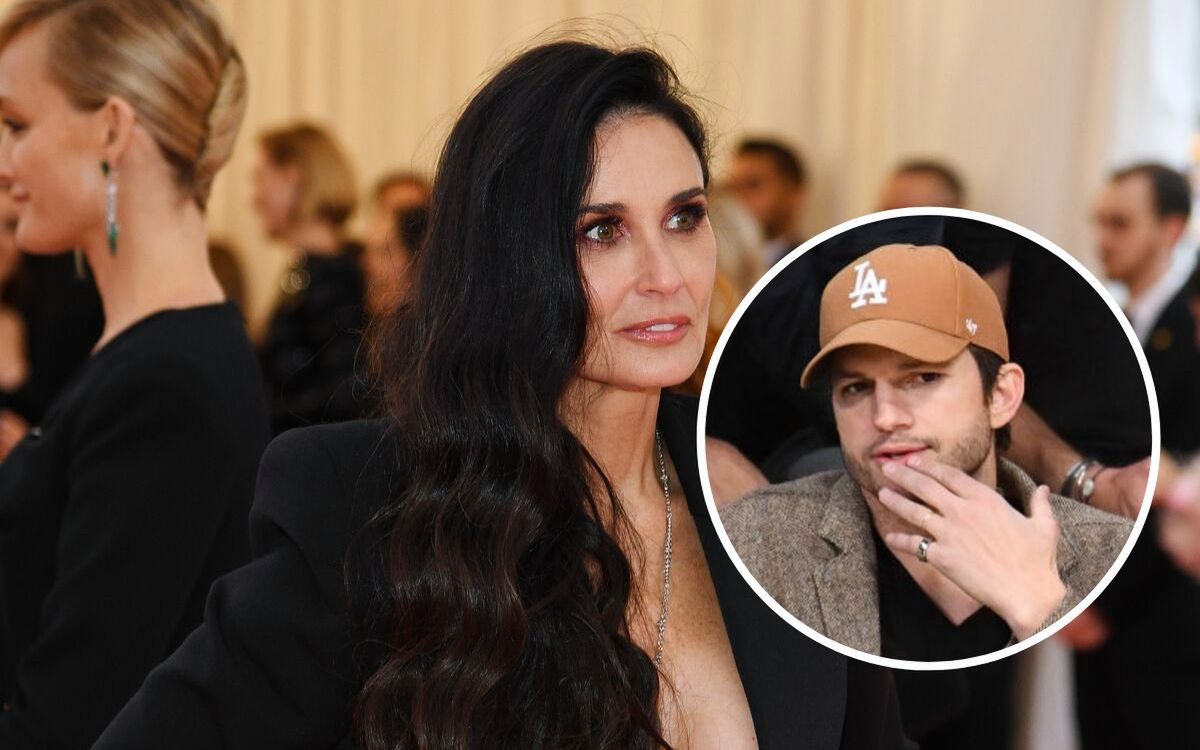 Demi Moore oskarżyła byłego męża o zdrady. Ashton Kutcher odpowiedział jednym zdaniem