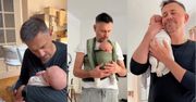 Dumny Krzysztof Ibisz chwali się uroczym wideo z najmłodszym synem. Tak opiekuje się Borysem. Internauci w euforii. "Tata na medal"