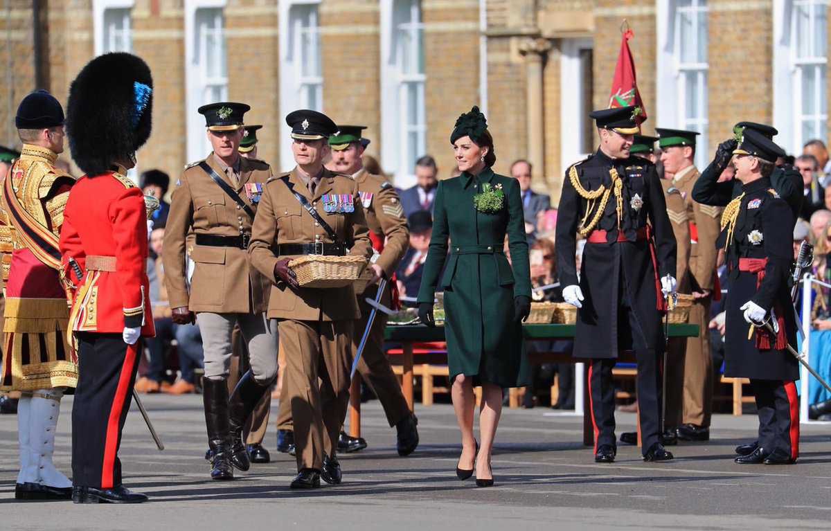 Księżna Kate i książę William na obchodach Dnia Świętego Patryka