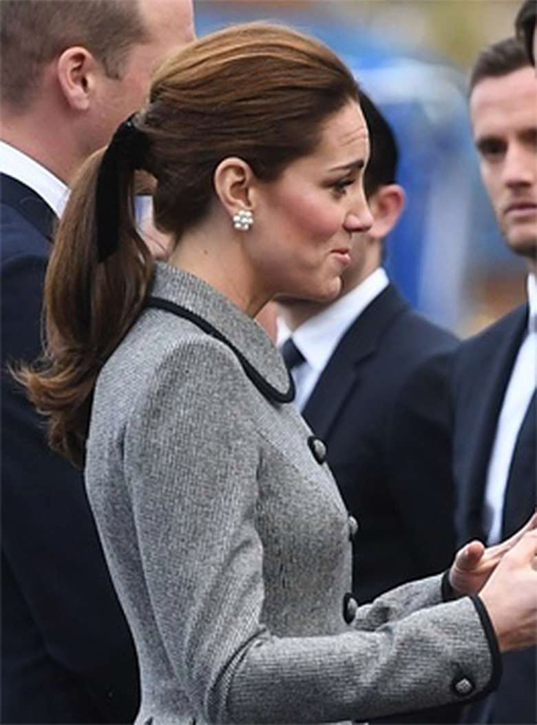 Stylizacja księżnej Kate w Leicester