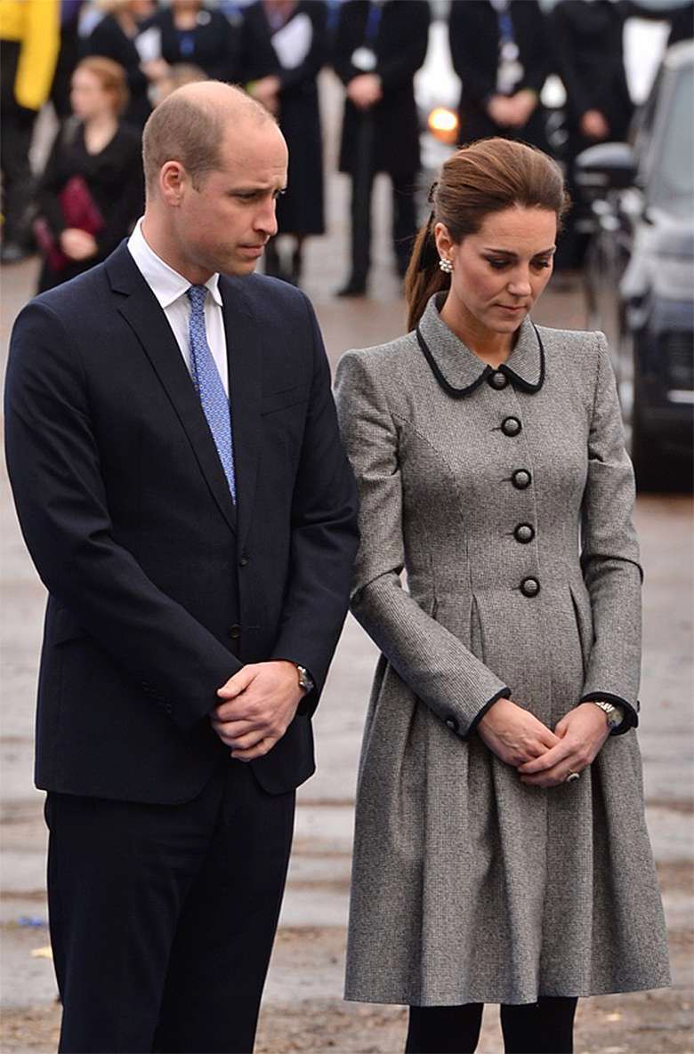 Stylizacja księżnej Kate w Leicester