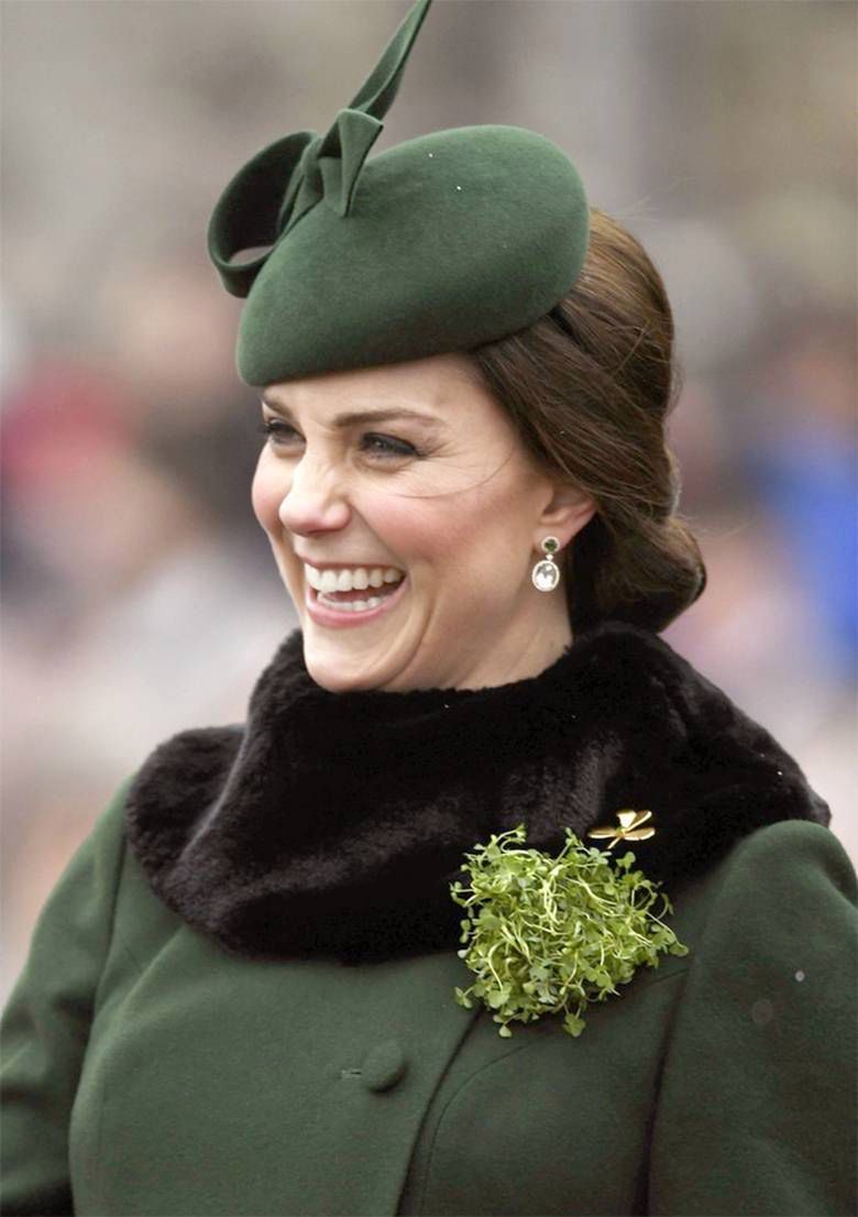 Księżna Kate w ciąży na obchodach St. Patrick's Day
