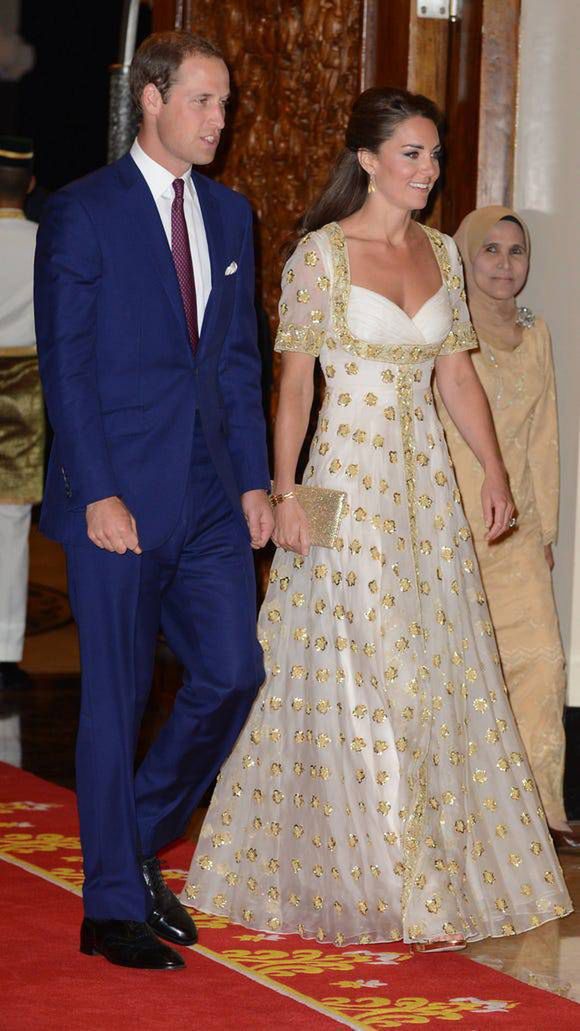 Księżna Kate w Azji Mniejszej w 2012 roku