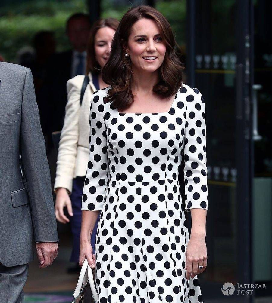 Księżna Kate na Wimbledonie w kreacji Dolce&Gabbana