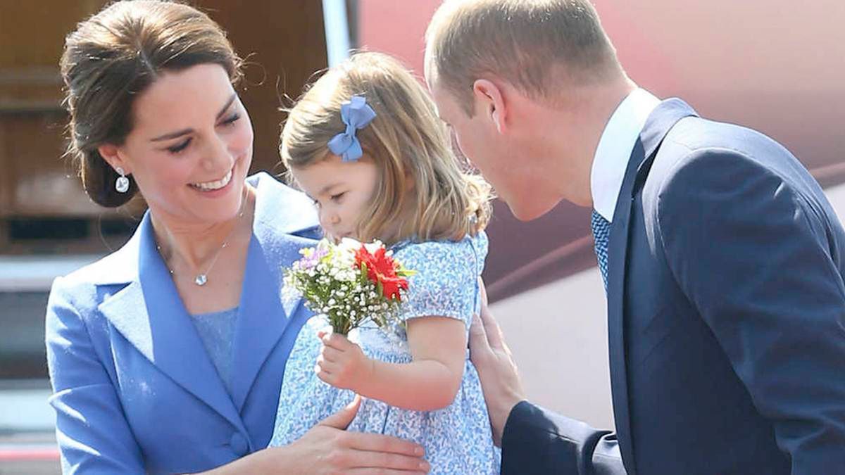 Kate i William z Charlotte