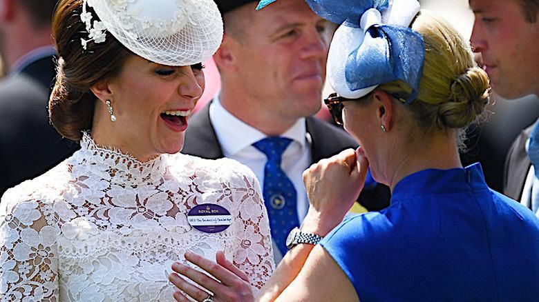 Księżna Kate z Zarą Tindall