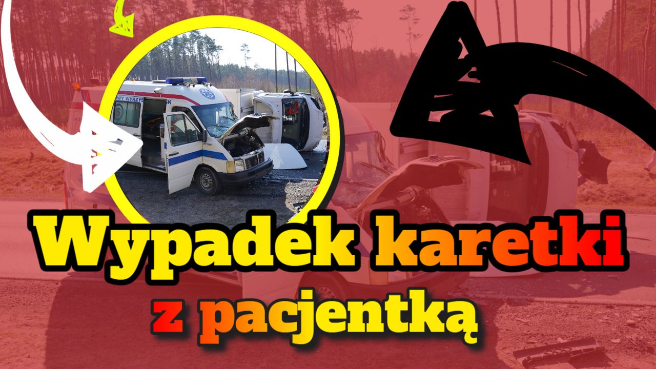 Wypadek z udziałem karetki pogotowia – VIDEO