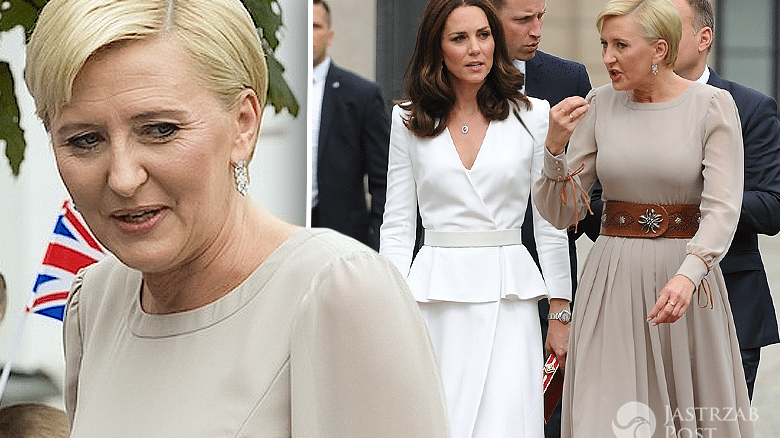 Agata Duda i księżna Kate ocena stylizacji