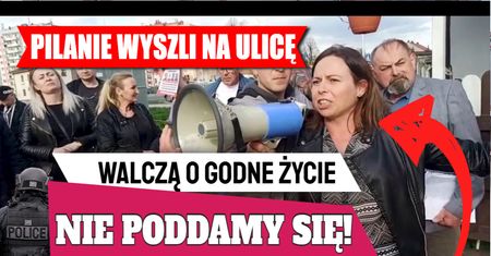 Protest mieszkańców Piły 28.04.2022 r.