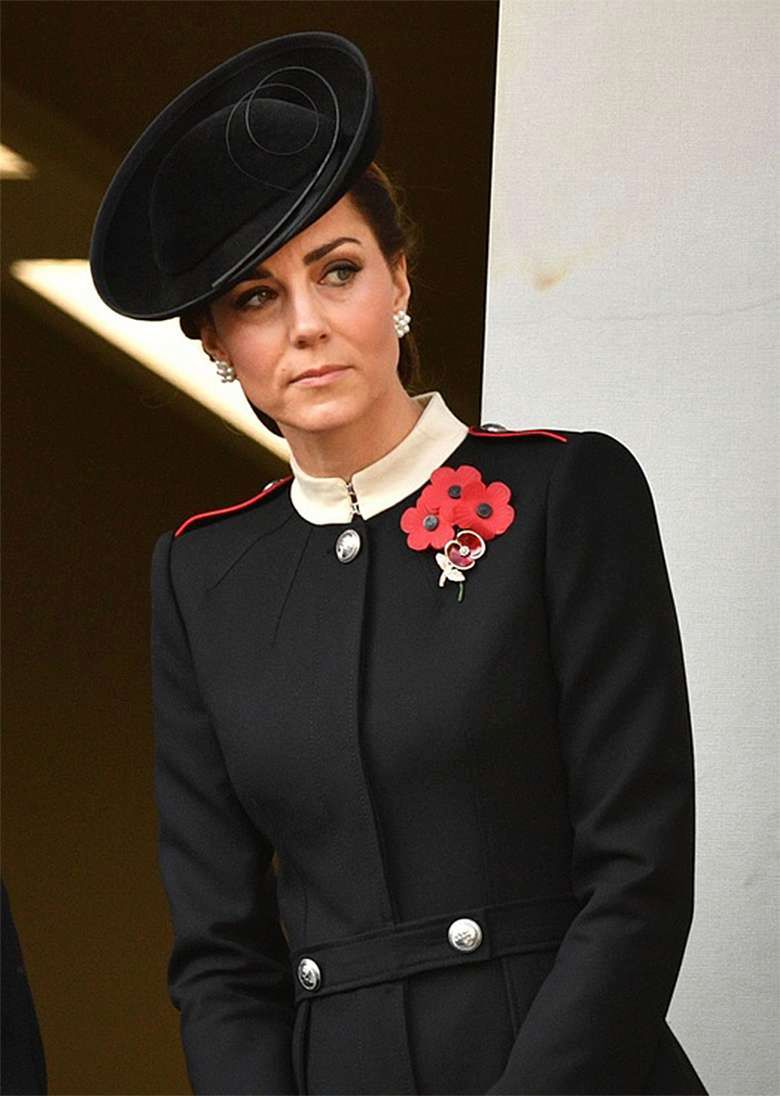 księżna Kate - obchody Dnia Pamięci w Wielkiej Brytanii