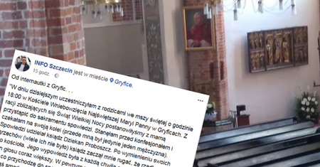 Ksiądz wyrzucił kobietę z kościoła. Krzyczał: "Wynoś się! Idź stąd, głupia babo!"