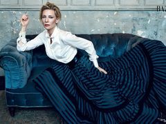 Cate Blanchett w "Harper's Bazaar" UK ujawnia zaskakujące plany